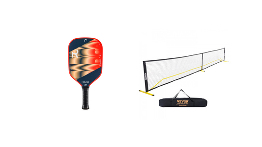 Pack Pala Pickelball Head Radical Pro 2024 & Red de pickelball Vevor