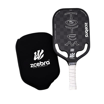 Zzebra TOTEM Black Stream Series Pickelball Racket