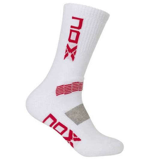 Nox Long Half Red Socks